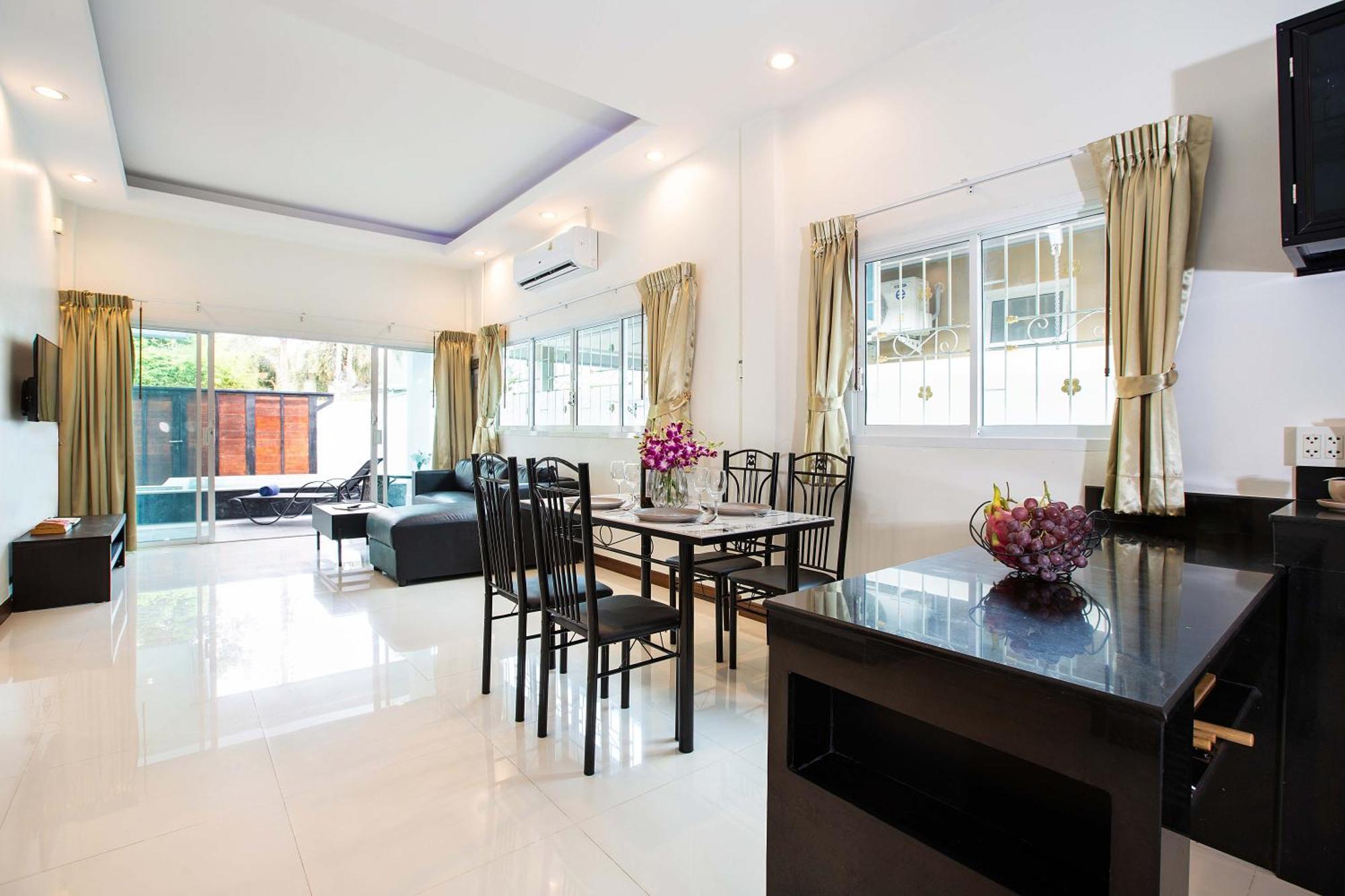 Family 2Br Villa Lancelot 3 With Jacuzzi Pool, Just 10 Min Drive Naiharn And Rawai Ban Saiyuan المظهر الخارجي الصورة